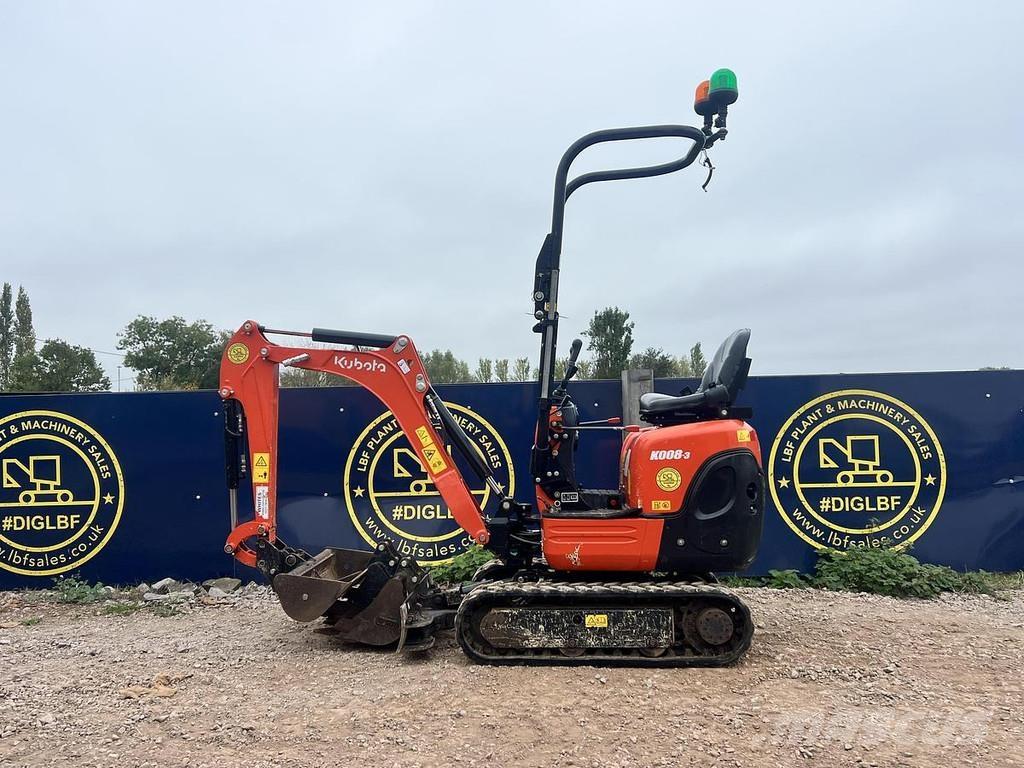 Kubota K008-3 Speciale Graafmachines