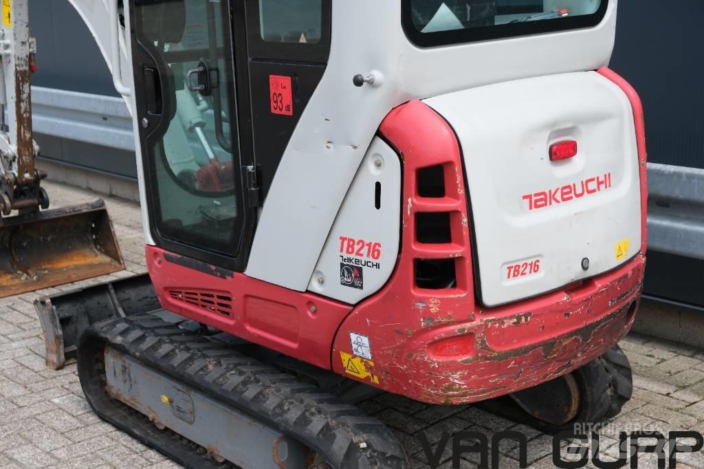 Takeuchi TB216 | 2018 Minigraafmachines < 7t