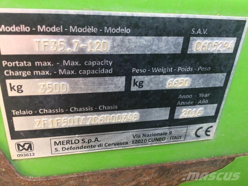 Merlo Tf35.7-120 Verreikers voor landbouw