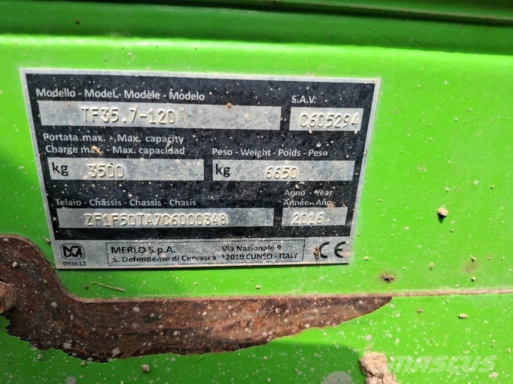 Merlo Tf35.7-120 Verreikers voor landbouw