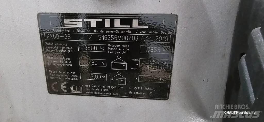 Still RX 60-35 Elektrische heftrucks