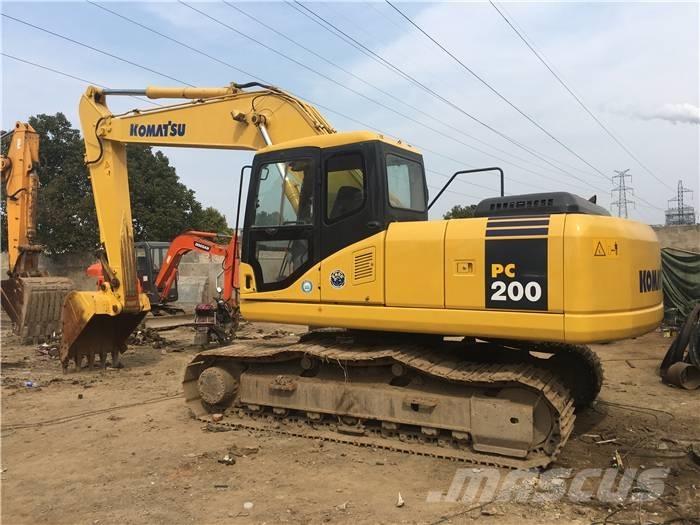Komatsu PC 200-7 Rupsgraafmachines