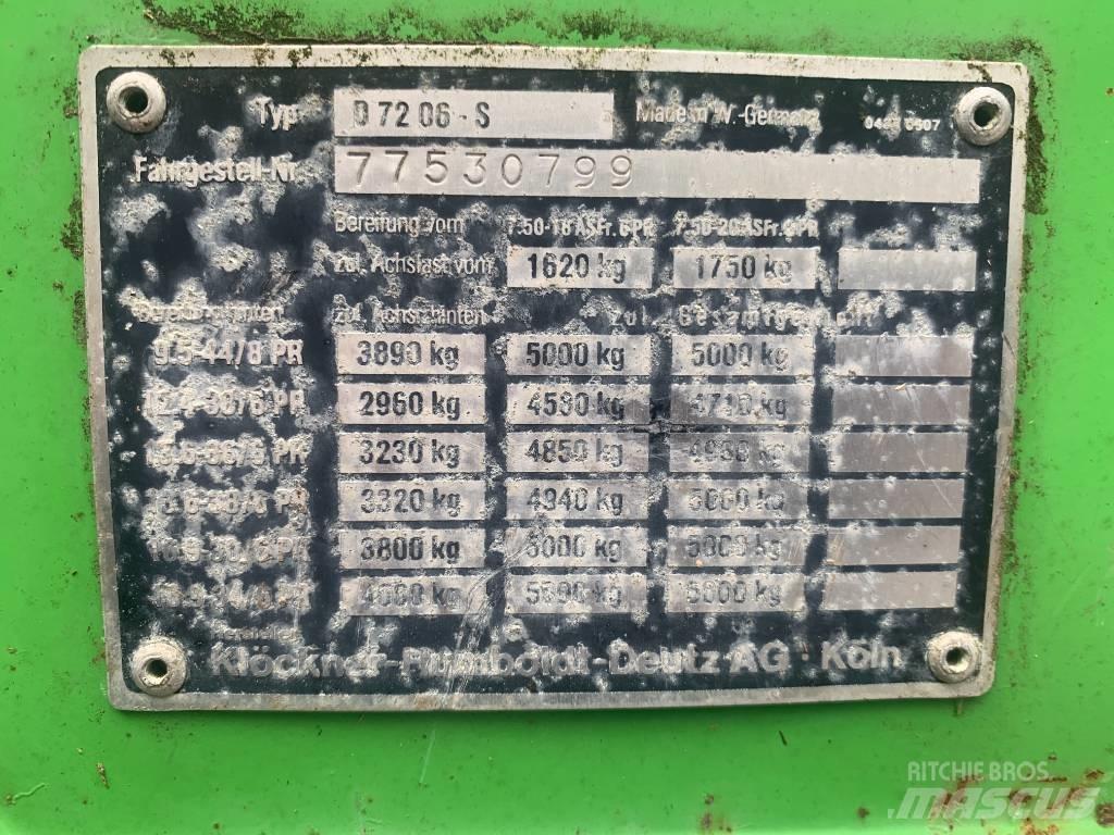 Deutz-Fahr D7207C Tractoren