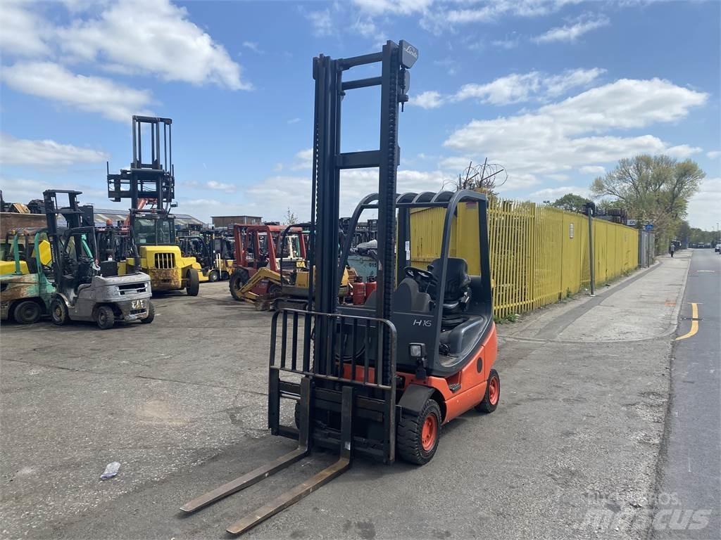 Linde H16T-03 LPG heftrucks