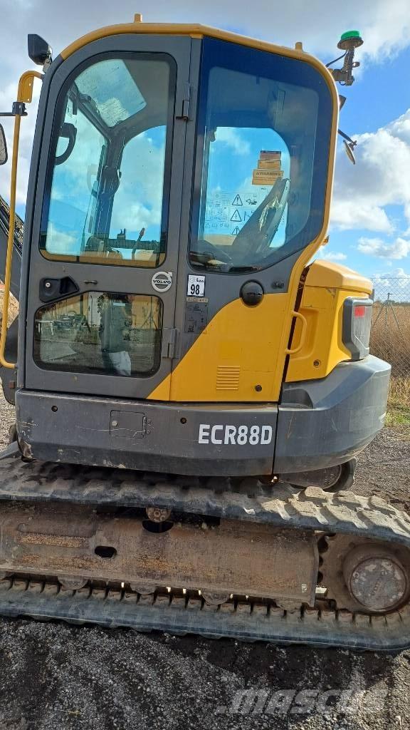 Volvo ECR88D Midigraafmachines 7t - 12t