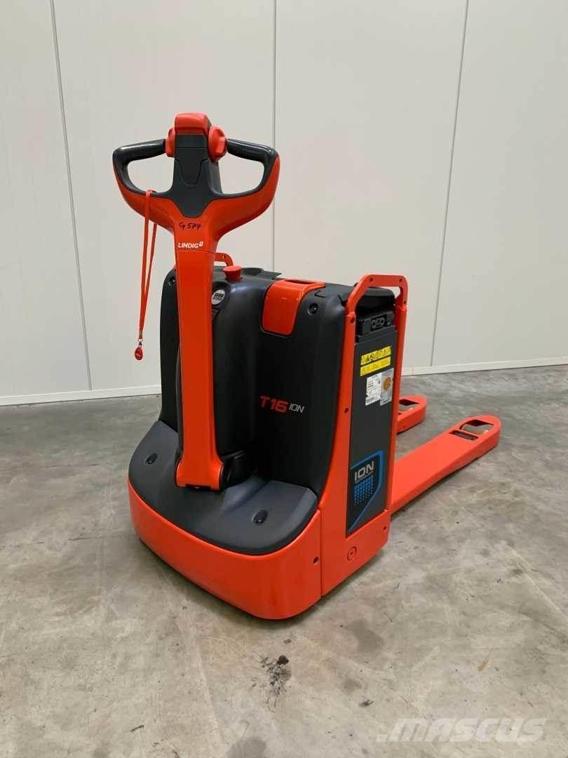 Linde T16 ION Meeloop stapelaar