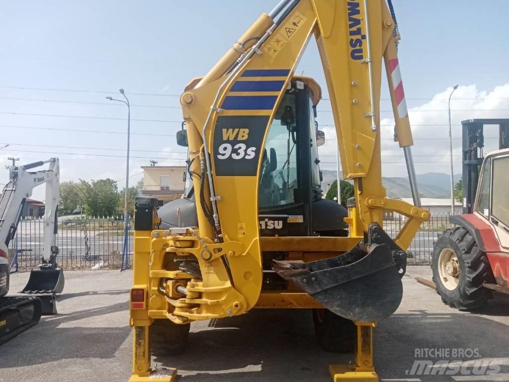 Komatsu WB 93 S Graaf-laadcombinaties