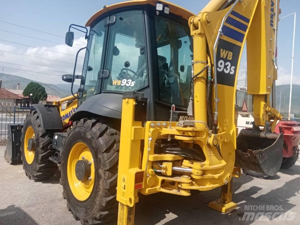 Komatsu WB 93 S Graaf-laadcombinaties