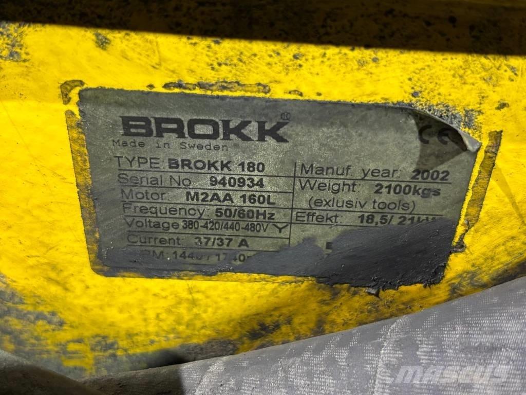 Brokk 180 Sloopgraafmachines