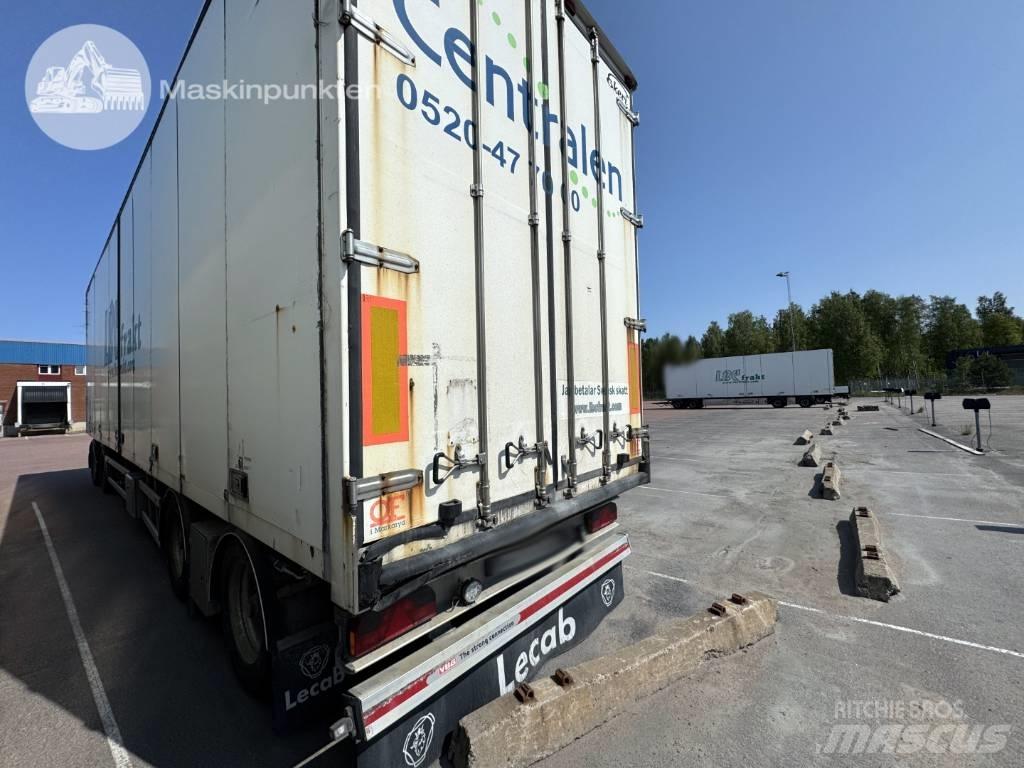 Ekeri L4 Gesloten opbouw trailers