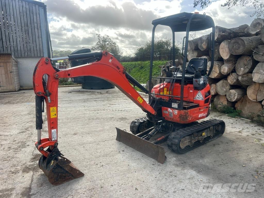Kubota U17 Minigraafmachines < 7t