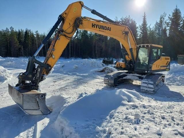 Hyundai HX 260L Rupsgraafmachines