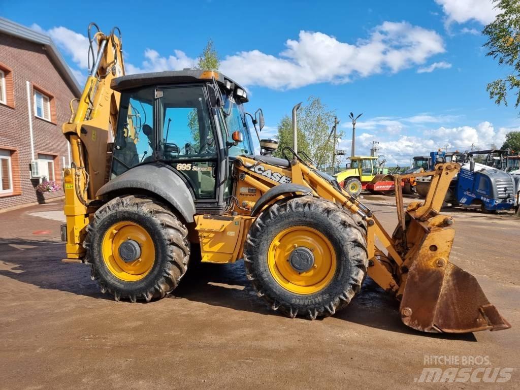 CASE 695 SR2 - 4 PS Graaf-laadcombinaties