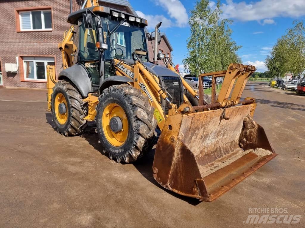 CASE 695 SR2 - 4 PS Graaf-laadcombinaties