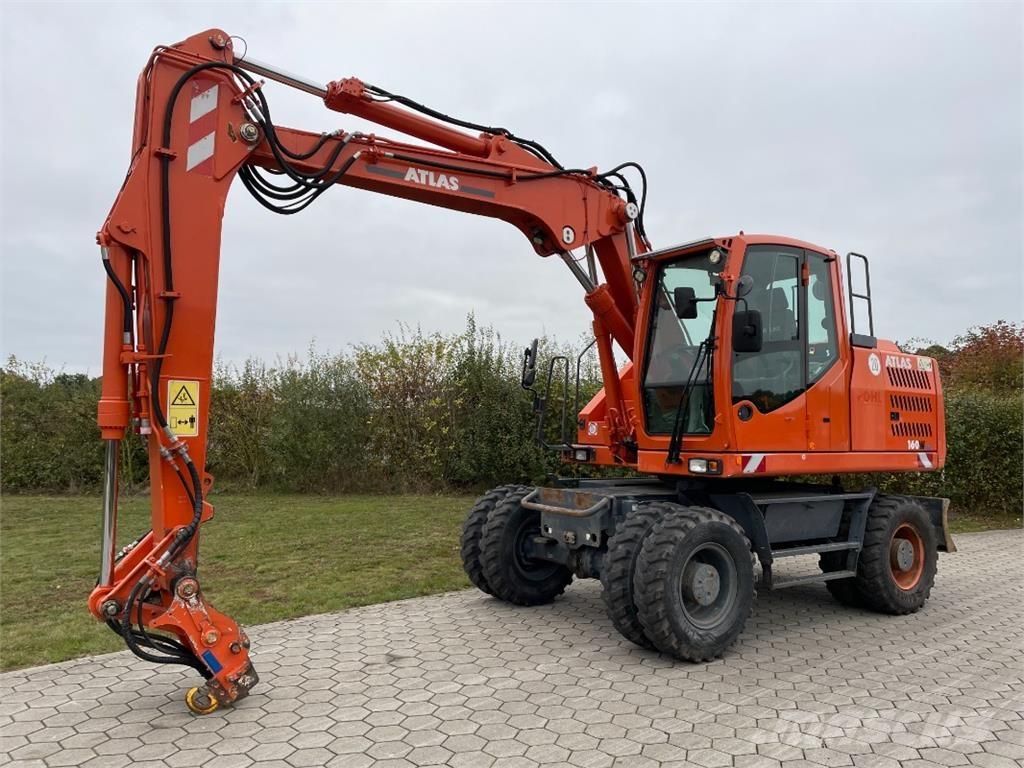 Atlas 160W-BLUE Wielgraafmachines