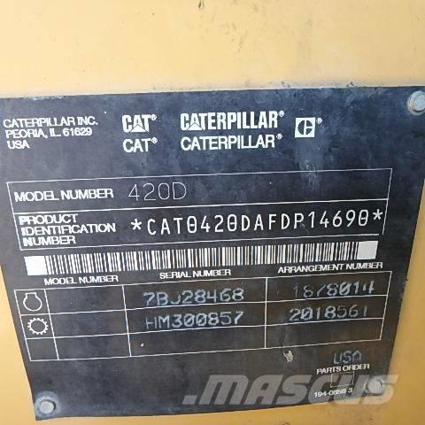 CAT 420 D Graaf-laadcombinaties