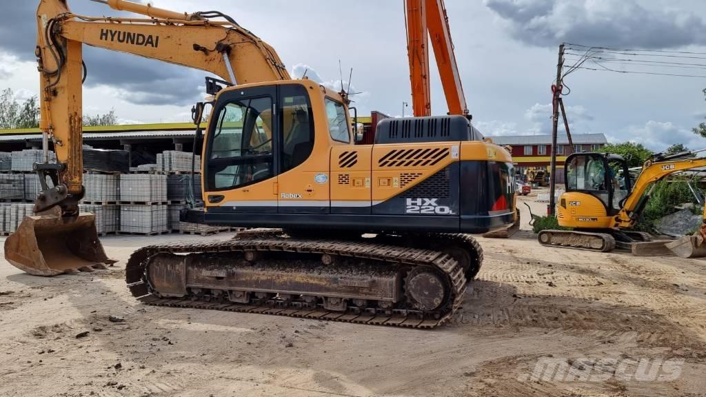 Hyundai 220 LC Rupsgraafmachines