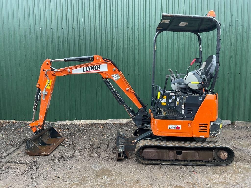 Hitachi ZX 19 U-6 Minigraafmachines < 7t