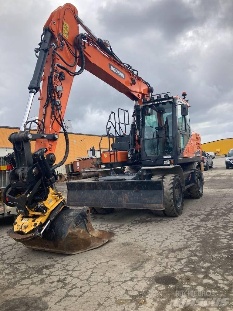 Doosan DX 170 W Wielgraafmachines