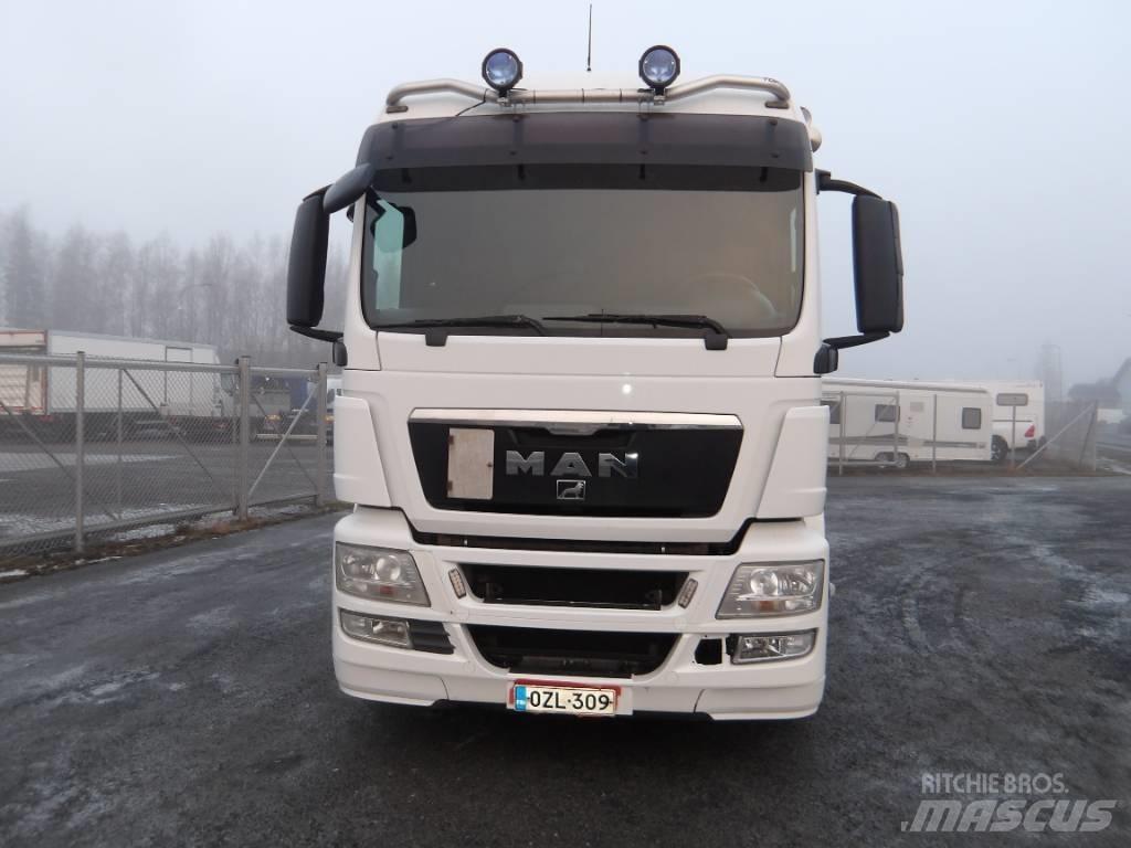 MAN TGS 26.480 6x2 Vrachtwagen met containersysteem