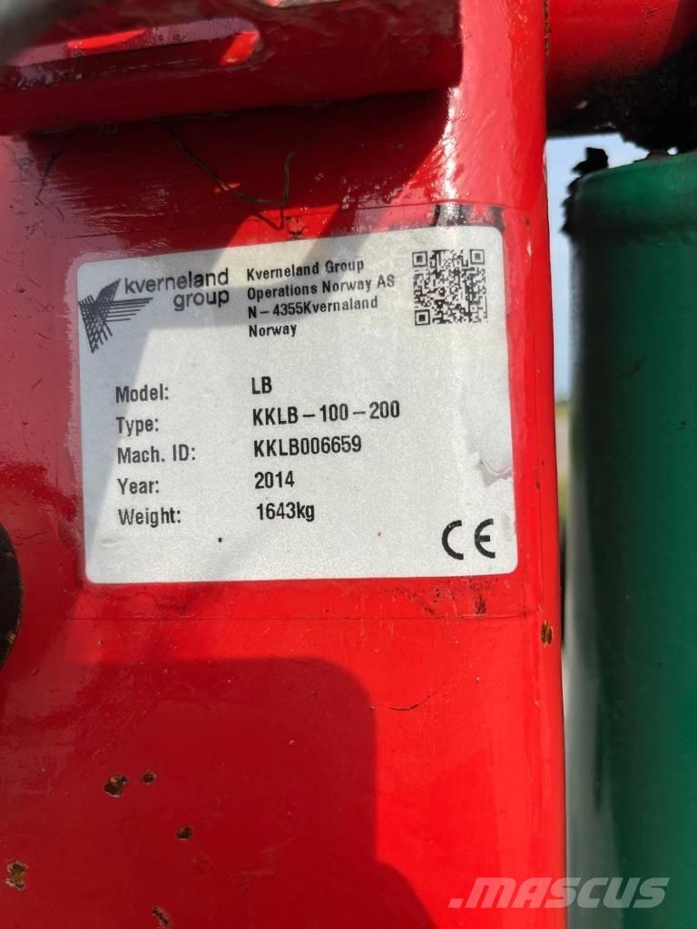 Kverneland LB100-200 Wentelploegen