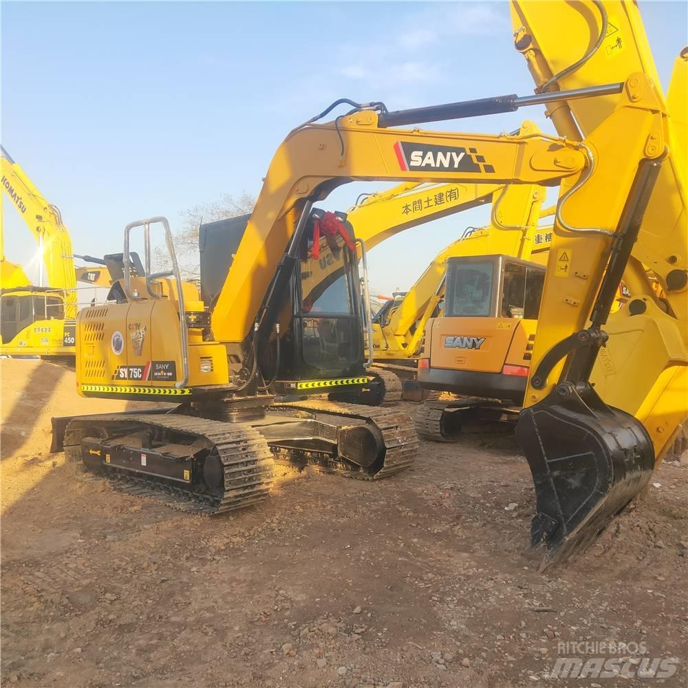 Sany SY 75 C Rupsgraafmachines