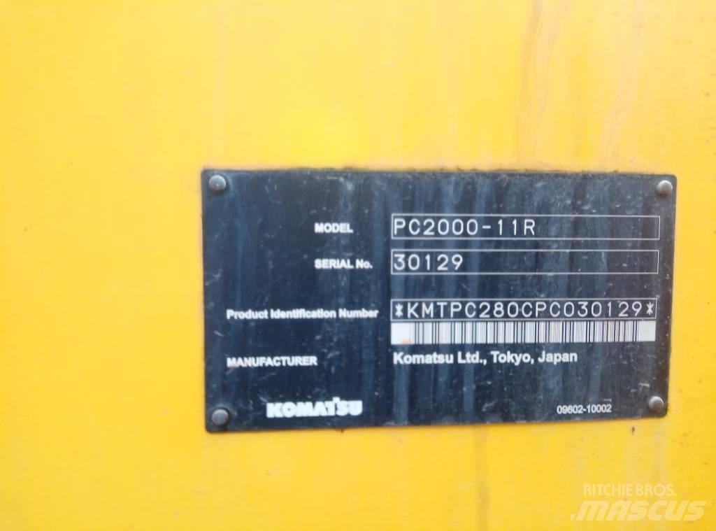 Komatsu PC 2000 Rupsgraafmachines