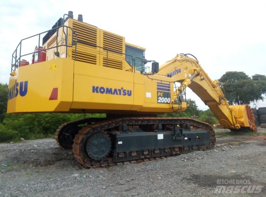 Komatsu PC 2000 Rupsgraafmachines
