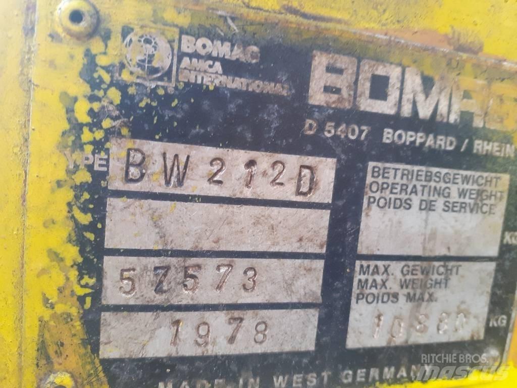 Bomag BW 212 D Grondverdichtingsmachines