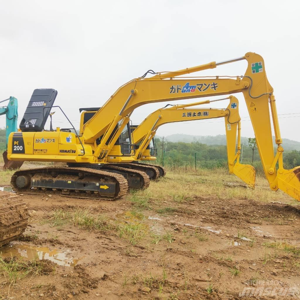 Komatsu PC200-8 Rupsgraafmachines