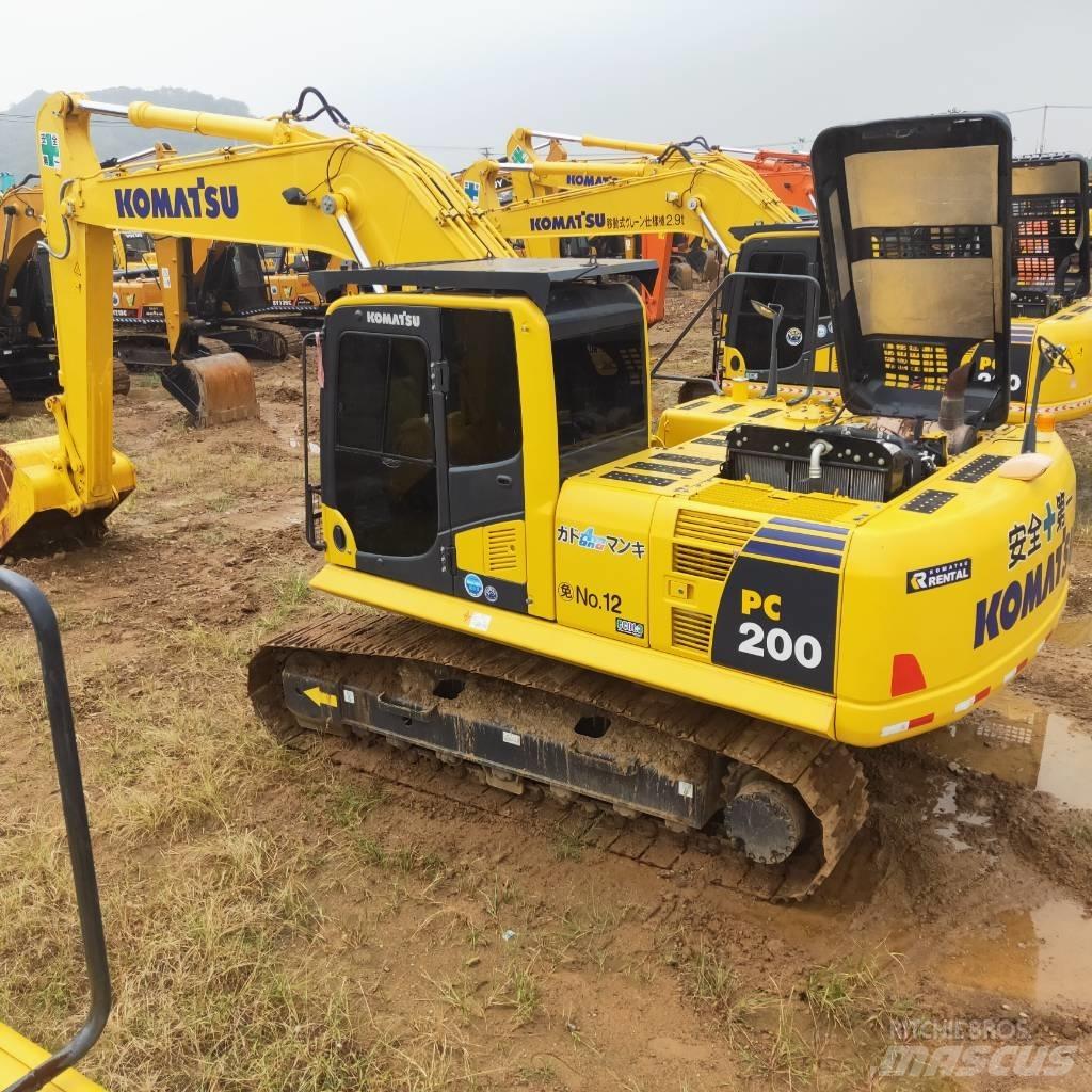 Komatsu PC200-8 Rupsgraafmachines