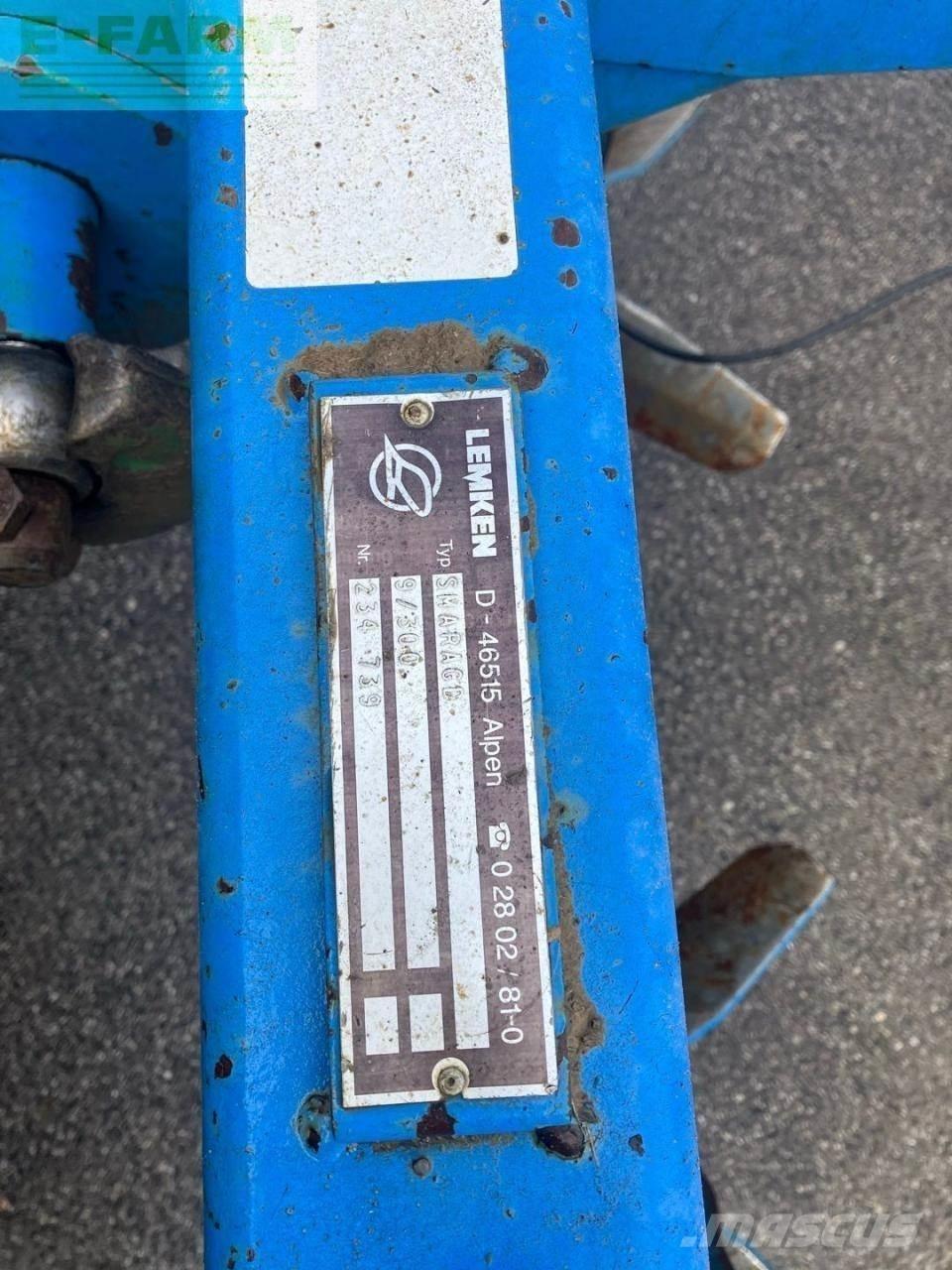 Lemken Smaragd 9 Cultivatoren