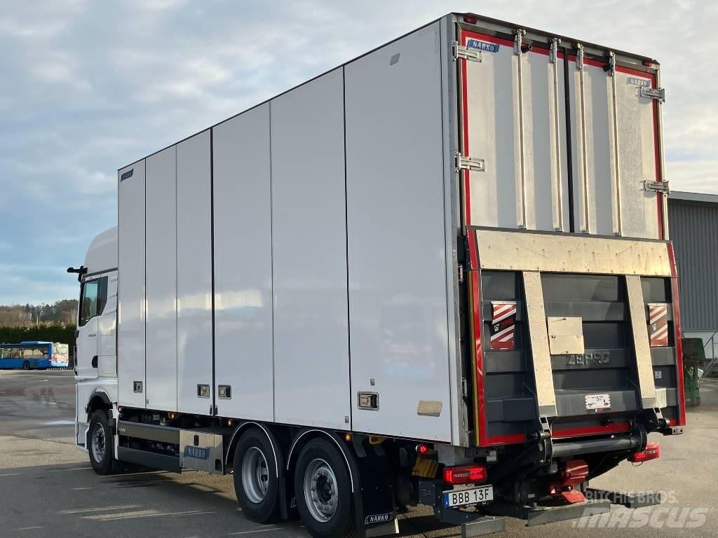 MAN TGX 26.520 Bakwagens met gesloten opbouw