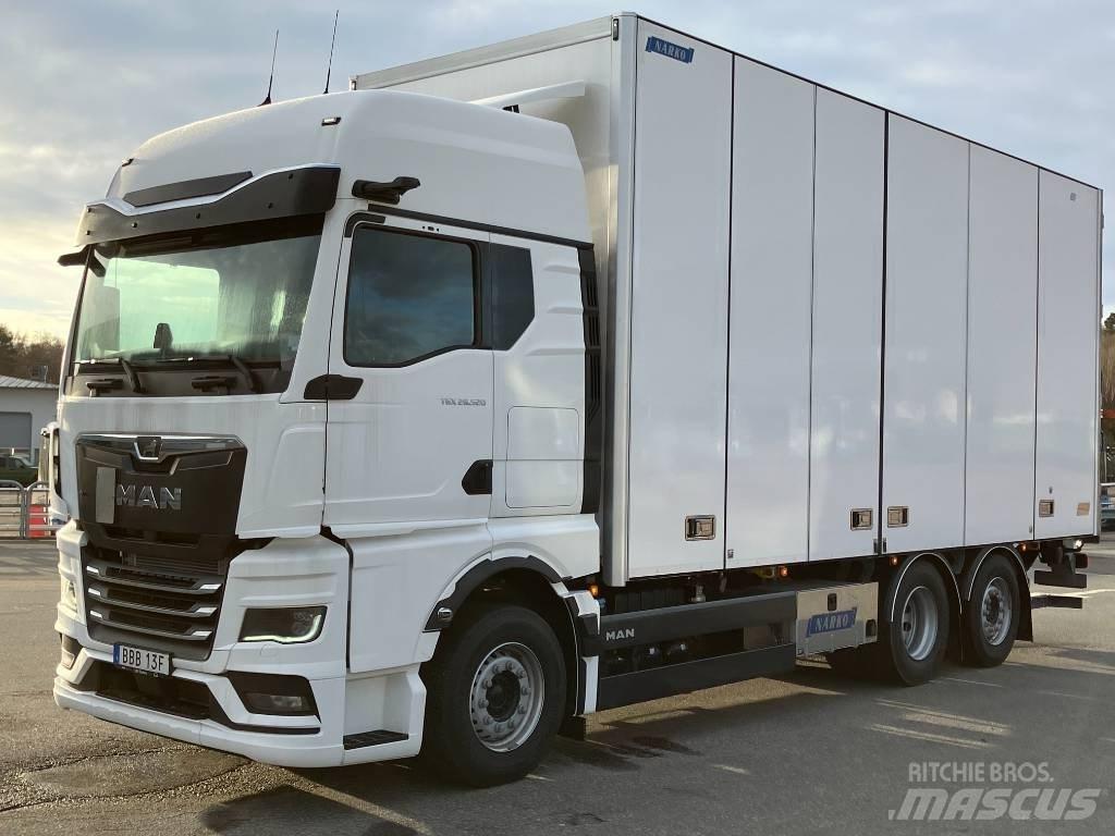 MAN TGX 26.520 Bakwagens met gesloten opbouw