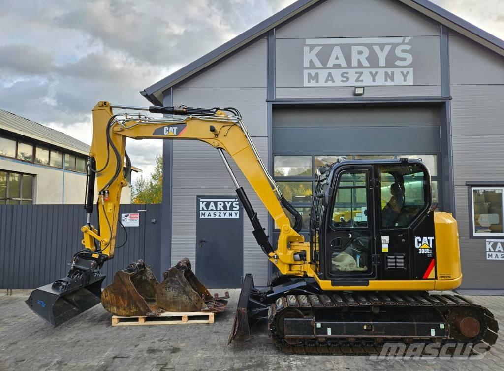 CAT 308 E 2 CR Midigraafmachines 7t - 12t