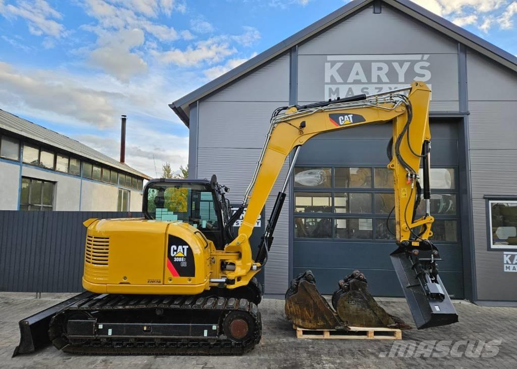 CAT 308 E 2 CR Midigraafmachines 7t - 12t