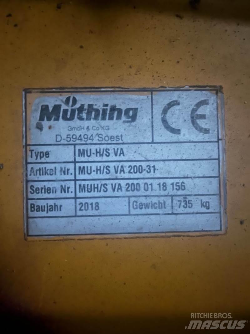 Müthing MU- H/S V A Overige hooi- en voedergewasmachines