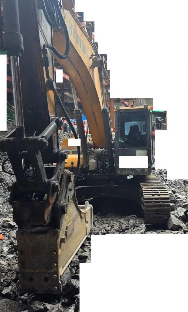 Hyundai HX 300 L Rupsgraafmachines