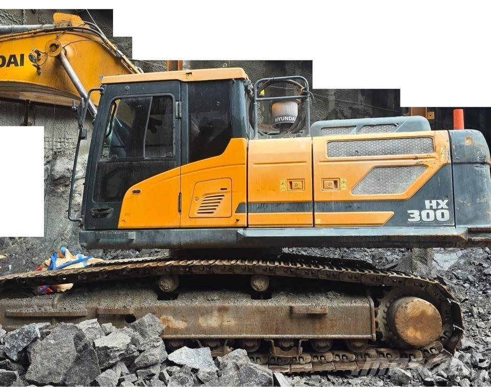 Hyundai HX 300 L Rupsgraafmachines
