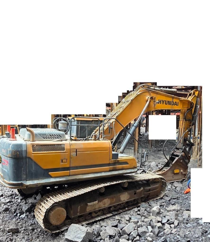 Hyundai HX 300 L Rupsgraafmachines