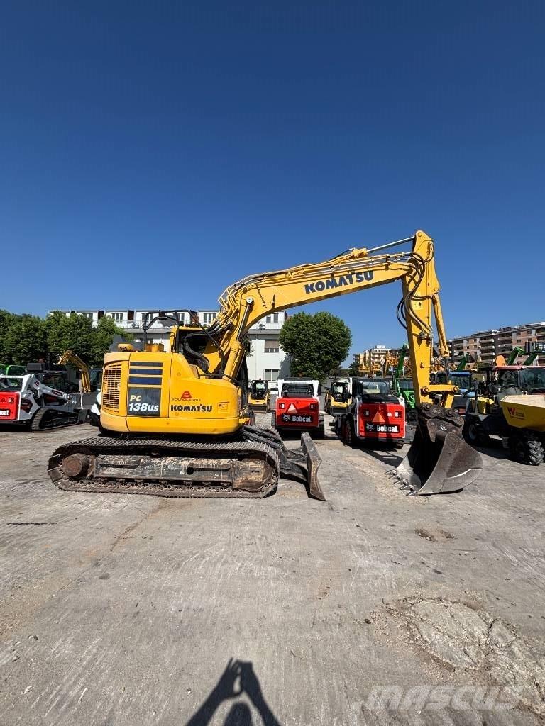 Komatsu PC 138 US-11 Rupsgraafmachines