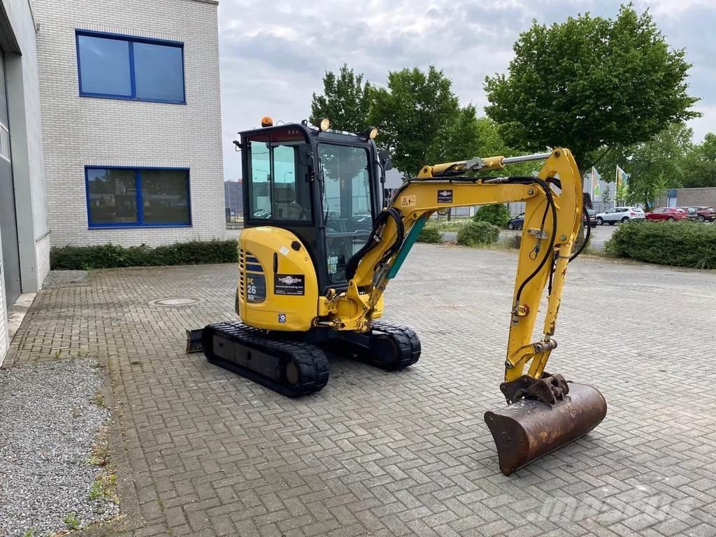Komatsu PC26MR-3 Minigraafmachines < 7t