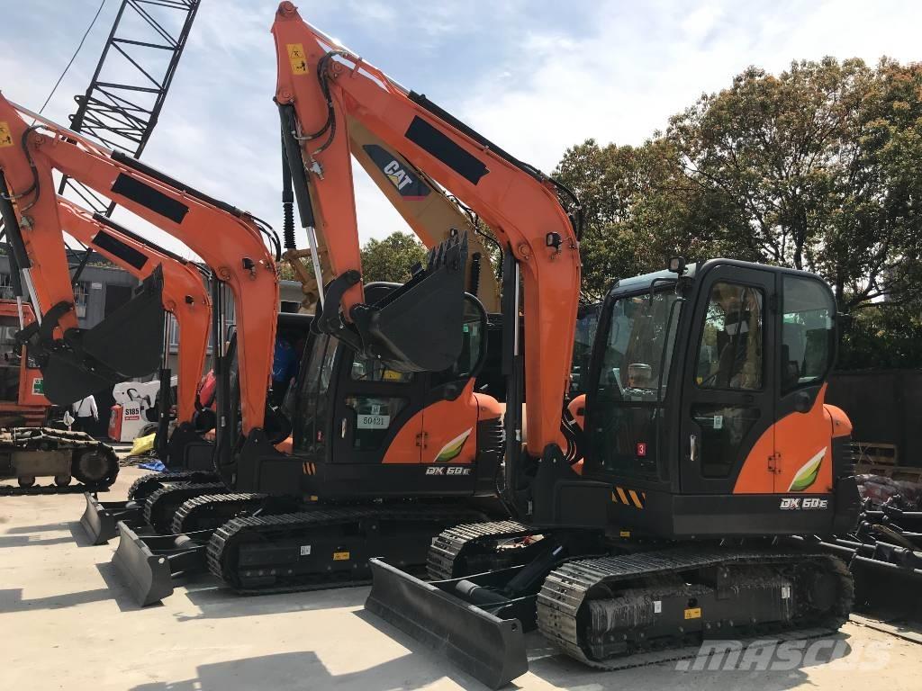 Doosan DX 60 Rupsgraafmachines