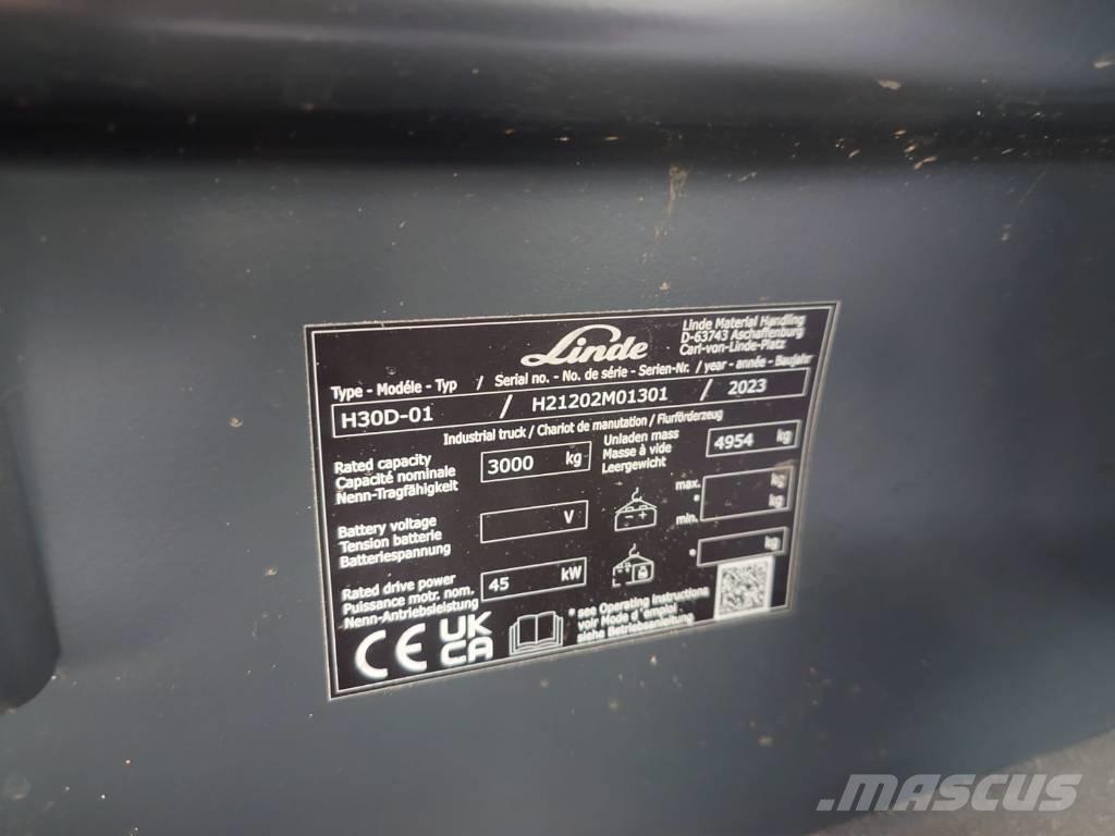 Linde H 30 D Diesel heftrucks