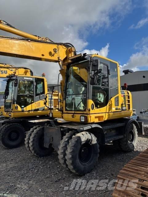 Komatsu PW 148-8 Wielgraafmachines