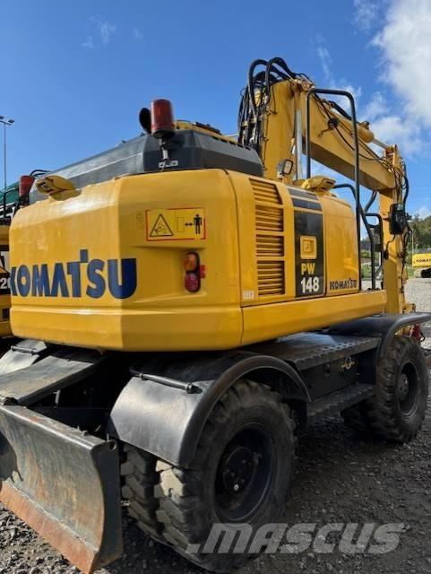 Komatsu PW 148-8 Wielgraafmachines