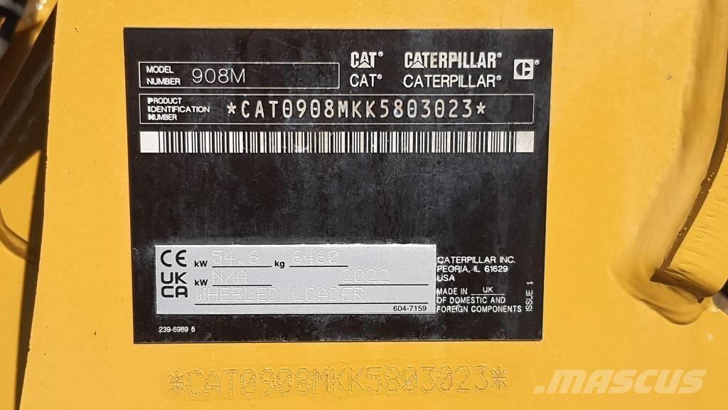 CAT 908M  Cat 908 Wielladers
