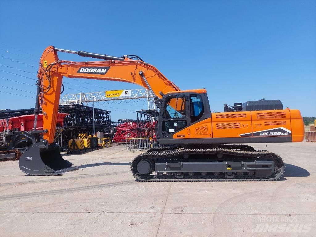 Doosan DX360LC-7M Rupsgraafmachines