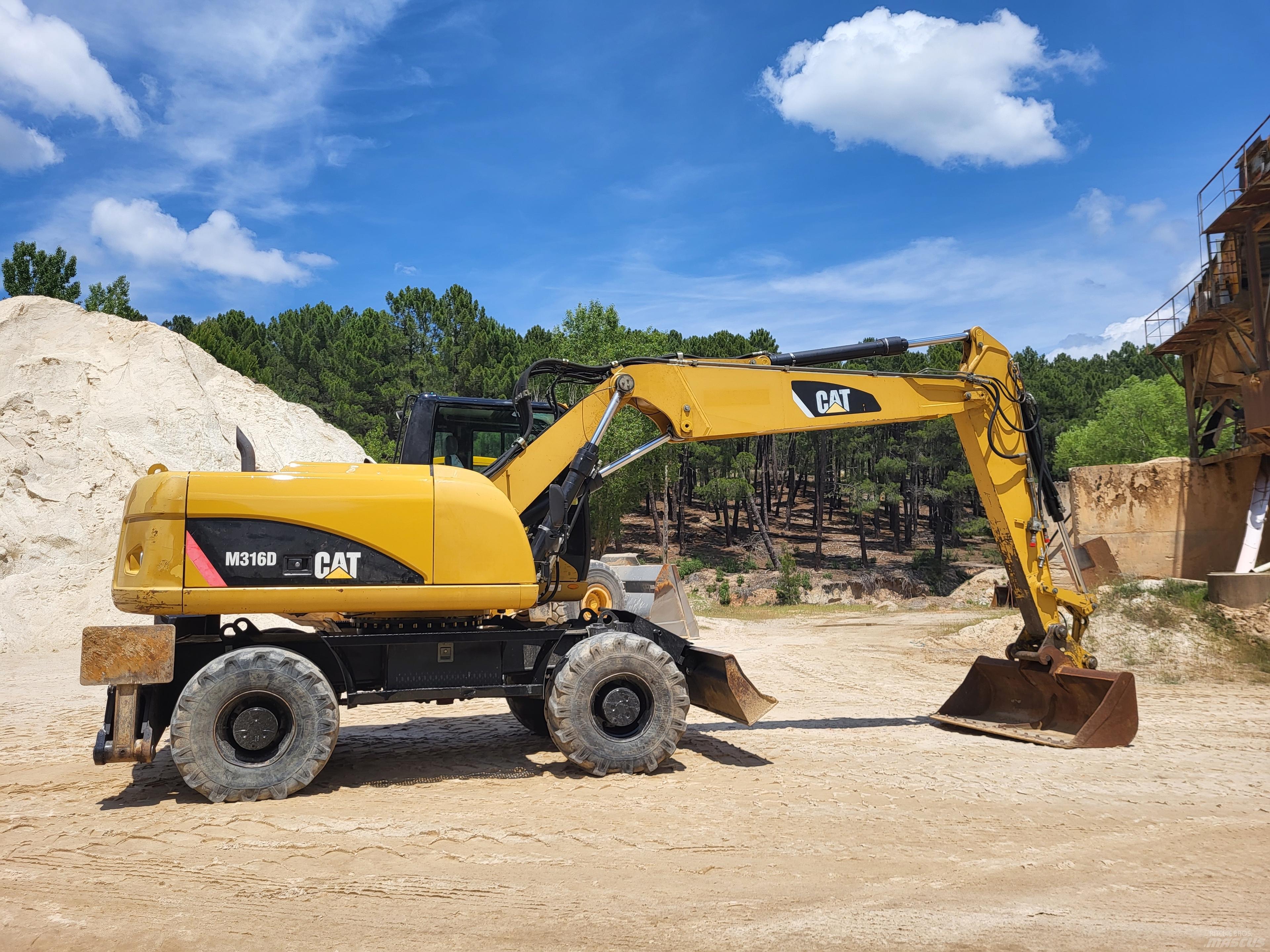 CAT 316d Wielgraafmachines