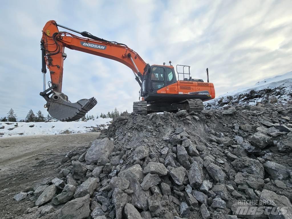 Doosan DX 340 LC Rupsgraafmachines